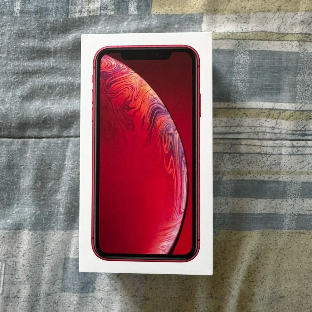 Apple iPhone XR RED 64gb EMPTY BOX ONLY